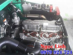 Xe nâng Mitsubishi 1.5 tấn FD15NT 9 dong co xe nang mitsubishi