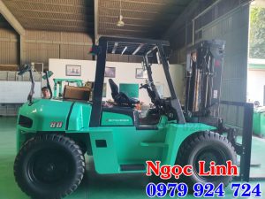 Xe nâng Mitsubishi Thuận An Bình Dương 1 Hình ảnh xe nâng Mitsubishi 8 tấn