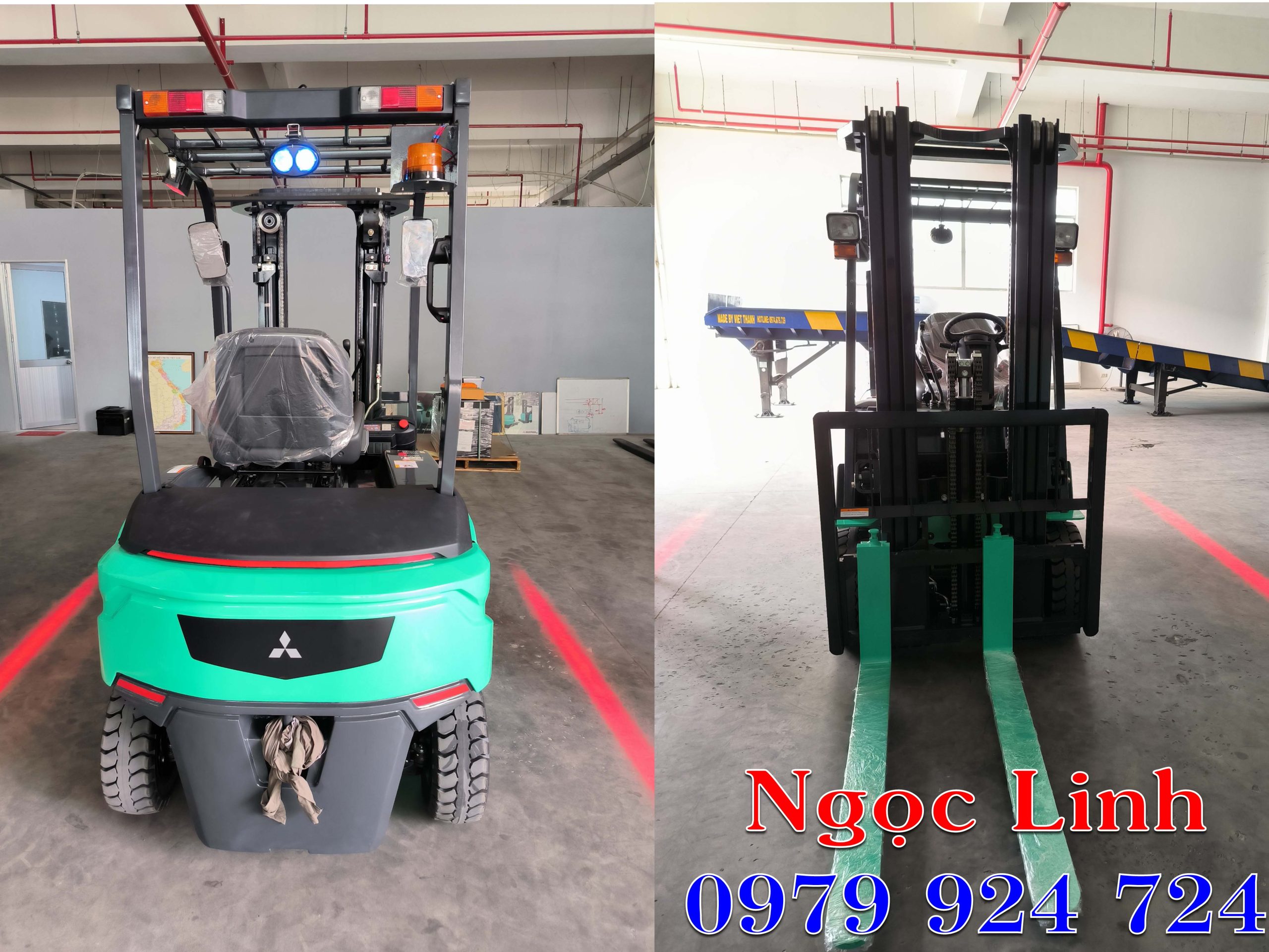 xe nâng điện Mitsubishi FB25CB